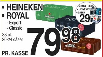ABC Lavpris Heineken • royal tilbud