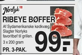 ABC Lavpris Ribeye bøffer tilbud