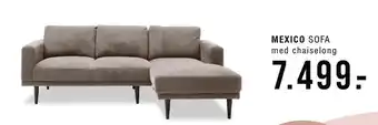 Ilva Mexico sofa m. chaiselong tilbud