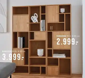Ilva Rangoon reol b 60 cm el. 90 cm tilbud