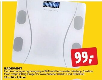 jem & fix Badevægt tilbud