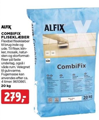 jem & fix Combifix fliseklæber tilbud