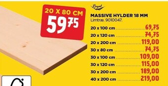 jem & fix Massive hylder 18 mm tilbud