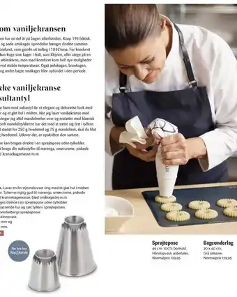 Sprøjtepose el. bageunderlag