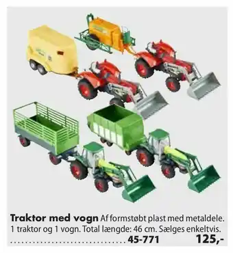 Biltema Traktor med vogn tilbud