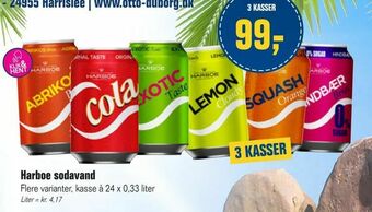 Otto Duborg Harboe sodavand tilbud