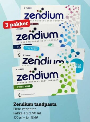 Poetzsch Padborg Zendium tandpasta tilbud