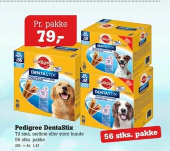 Poetzsch Padborg Pedigree DentaStix tilbud