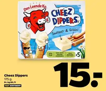Den leende ko smøreost cheez dippers