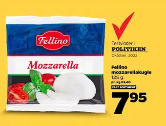 Netto Fellino mozzarella tilbud