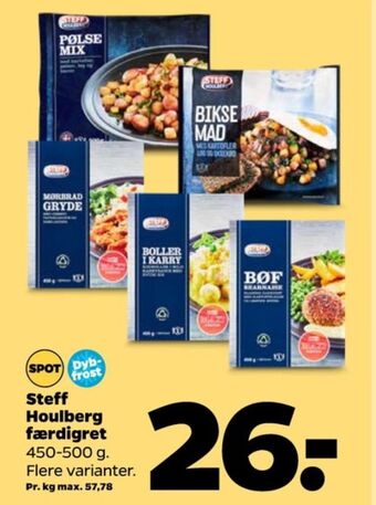 Netto Steff houlberg færdigretter tilbud