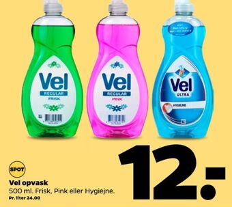 Netto Vel opvaskemiddel tilbud
