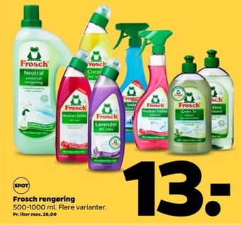 Netto Frosch opvaskemiddel tilbud