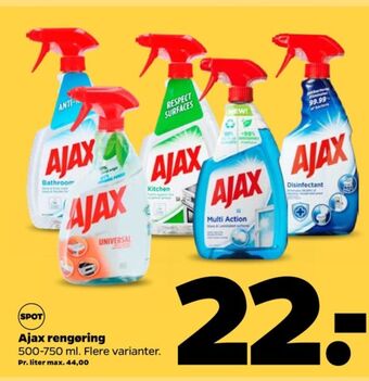 Netto Ajax rengøring - universal tilbud