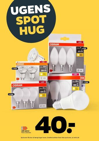 Osram led pære
