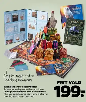 Netto Harry potter julekalender tilbud