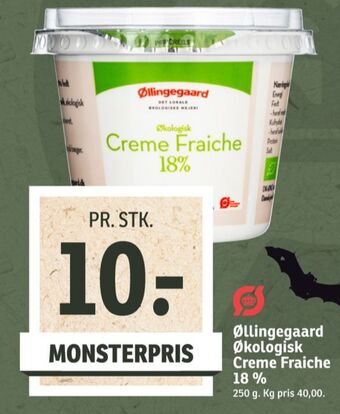 SPAR Øllingegaard creme fraiche 18% tilbud