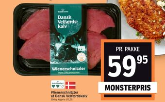 SPAR Dansk velfærdskalv kalvewienerschnitzler tilbud