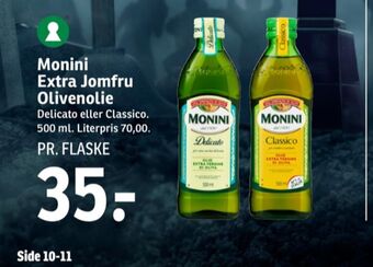 SPAR Monini olivenolie tilbud