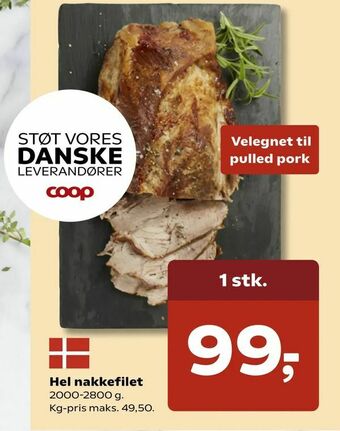 SuperBrugsen Hel nakkefilet tilbud