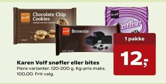SuperBrugsen Karen Volf snøfler eller bites tilbud