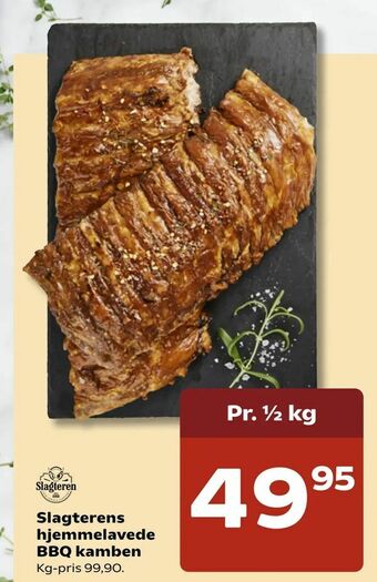 SuperBrugsen Slagterens hjemmelavede BBQ kamben tilbud