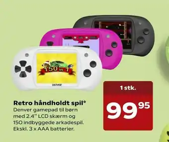 Retro håndholdt spil
