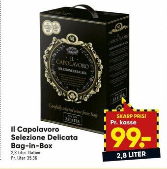 Bilka Il Capolavoro Selezione Delicata Bag-in-Box tilbud