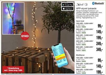 Harald Nyborg App-styret lyskæde tilbud