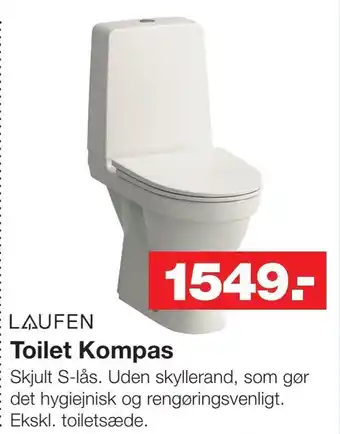 Toilet kompas