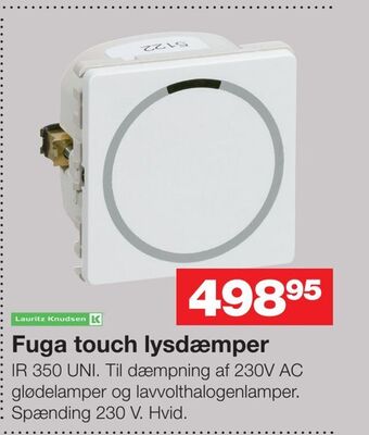 Fuga touch lysdæmper