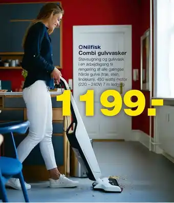 Bauhaus Combi gulvvasker tilbud