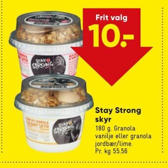 Bilka Stay Strong Skyr tilbud