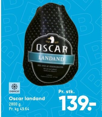 Bilka Oscar landand tilbud