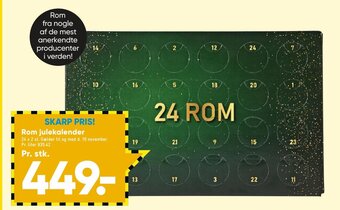 Bilka Rom julekalender tilbud