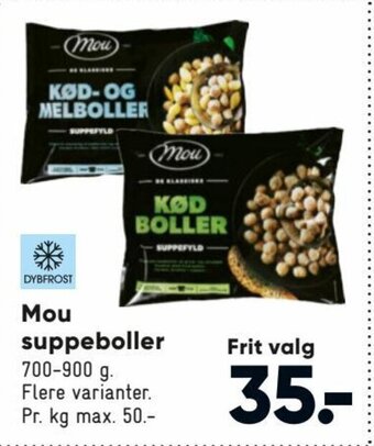 Bilka Mou suppeboller tilbud
