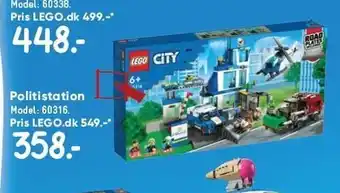 Bilka Lego city politistation tilbud