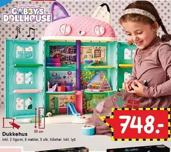 Bilka Dukkehus inkl. tilbehør tilbud