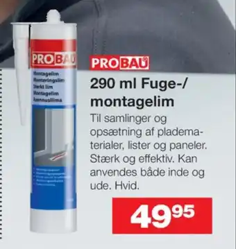 Probau montagelim