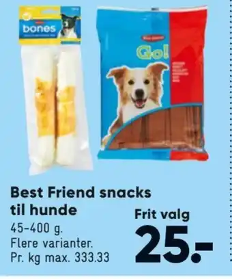 Bilka Best Friend snacks til hunde tilbud
