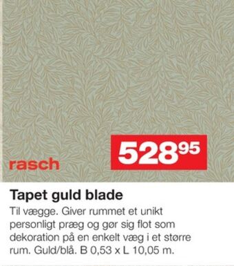 Bauhaus Rasch tapet tilbud