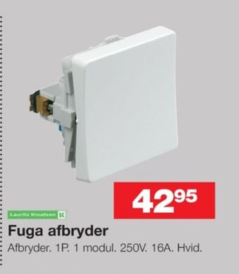 Bauhaus Fuga stikkontakt tilbud