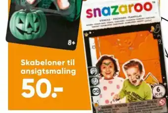 Skabeloner til ansigtsmaling
