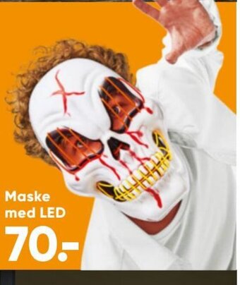 Bilka Maske med LED tilbud