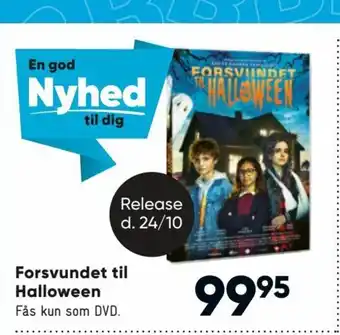 Bilka Forsvundet til Halloween tilbud