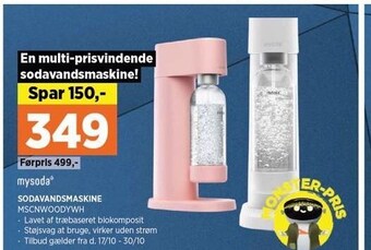 Power Sodavandsmaskine tilbud