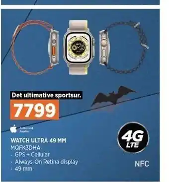 Power Watch ultra 49mm tilbud