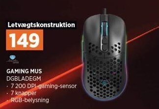 Power Gaming mus tilbud