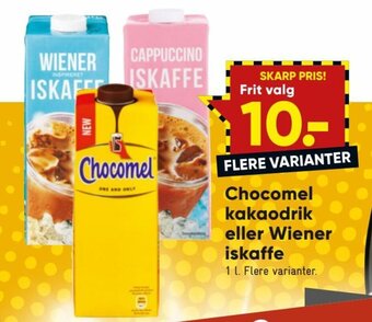 Bilka Chocomel Kakaodrik eller Wiener Iskaffe tilbud