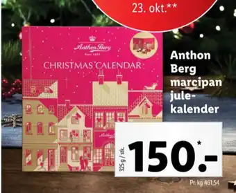 Lidl Anthon berg julekalender tilbud